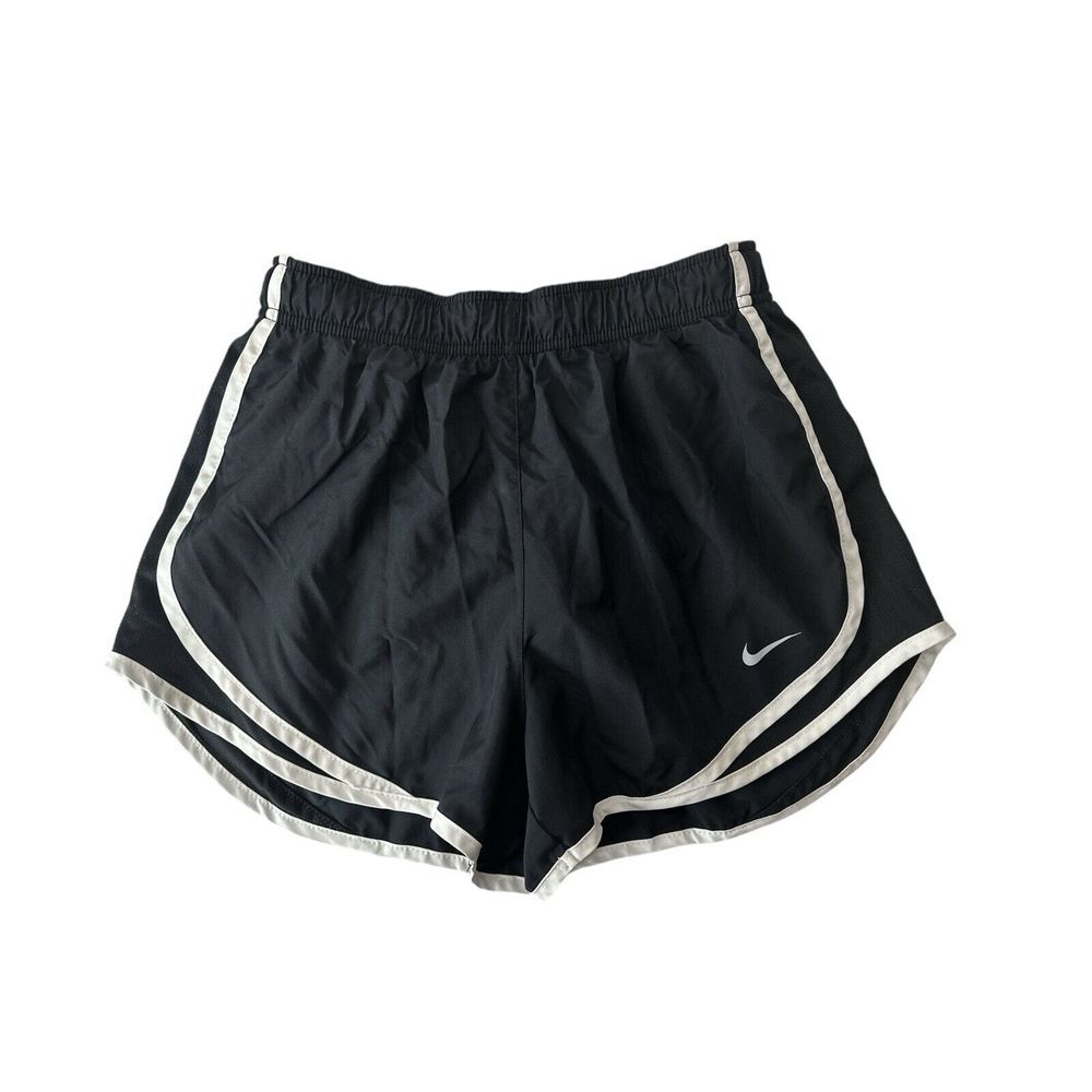 Nike Dri Fit Shorts Women Small Bred Lined Running Athleisure Outdoor Gym Yoga